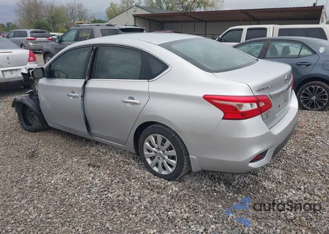 2017 Nissan Sentra S из США, поврежденный, VIN 3N1AB7AP7HY233851